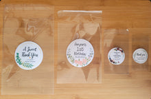 Load image into Gallery viewer, Custom Self Seal Bags