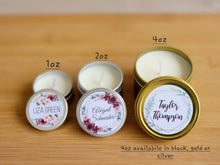 Load image into Gallery viewer, Candle Name Place Cards