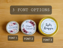 Load image into Gallery viewer, Candle Name Place Cards