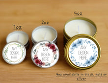 Load image into Gallery viewer, Candle Favors [1oz, 2oz or 4oz]
