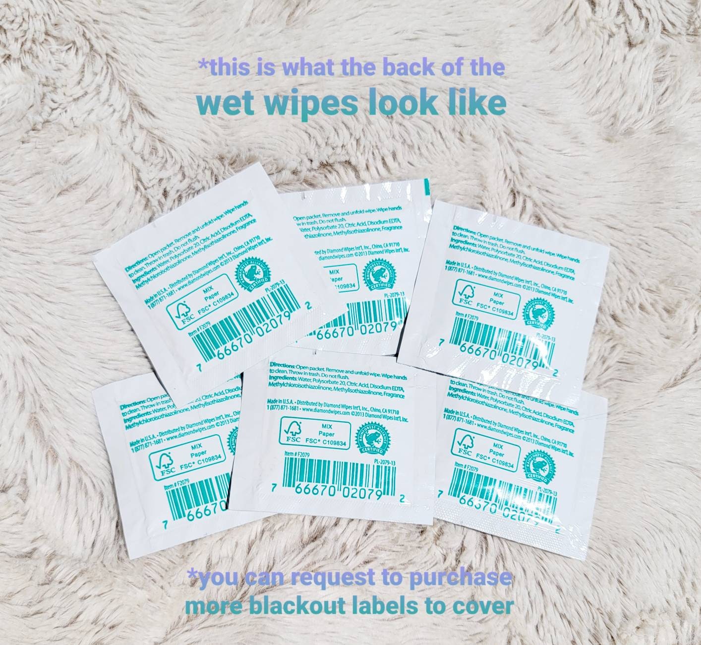 Personalized Wet Wipes