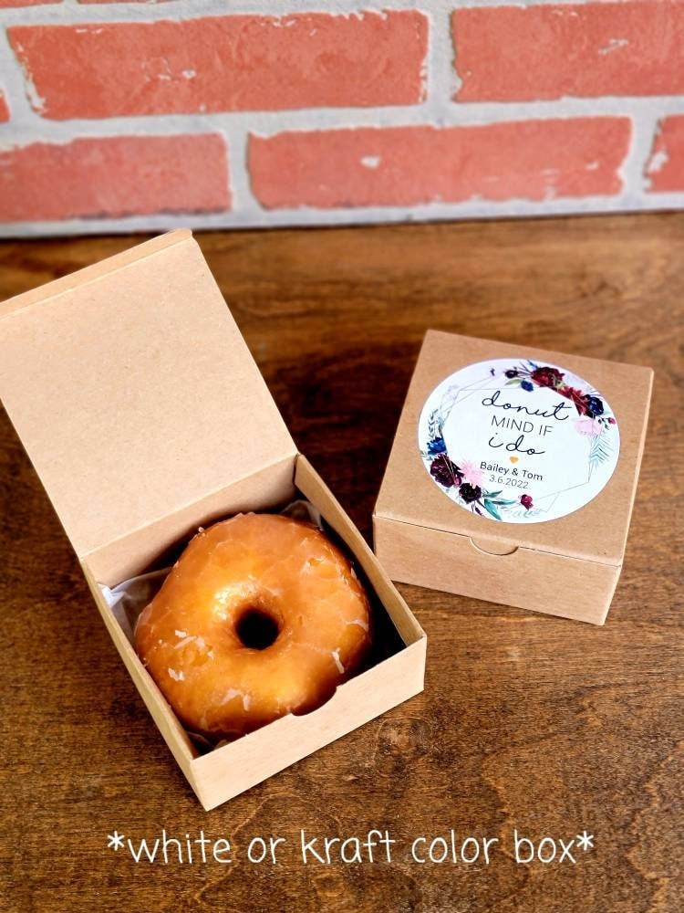 Donut Box Favors